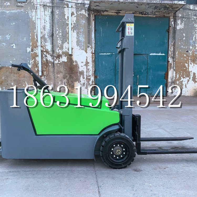 米脂县小型电动叉车1吨2吨步行站驾式电瓶堆高充电装卸车液压升降车铲车